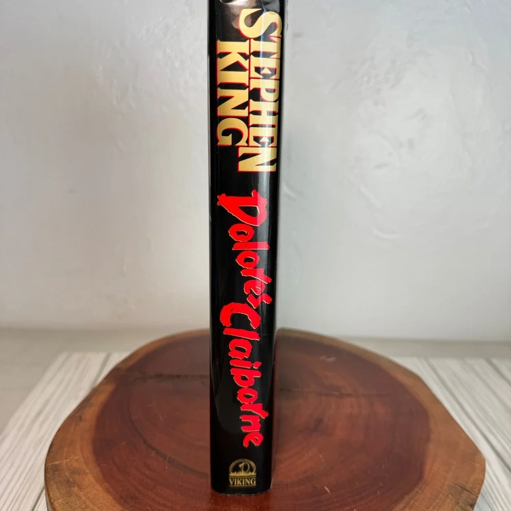 Stephen King Dolores‎ Claiborne Hardcover 1993 Viking Psychological Horror